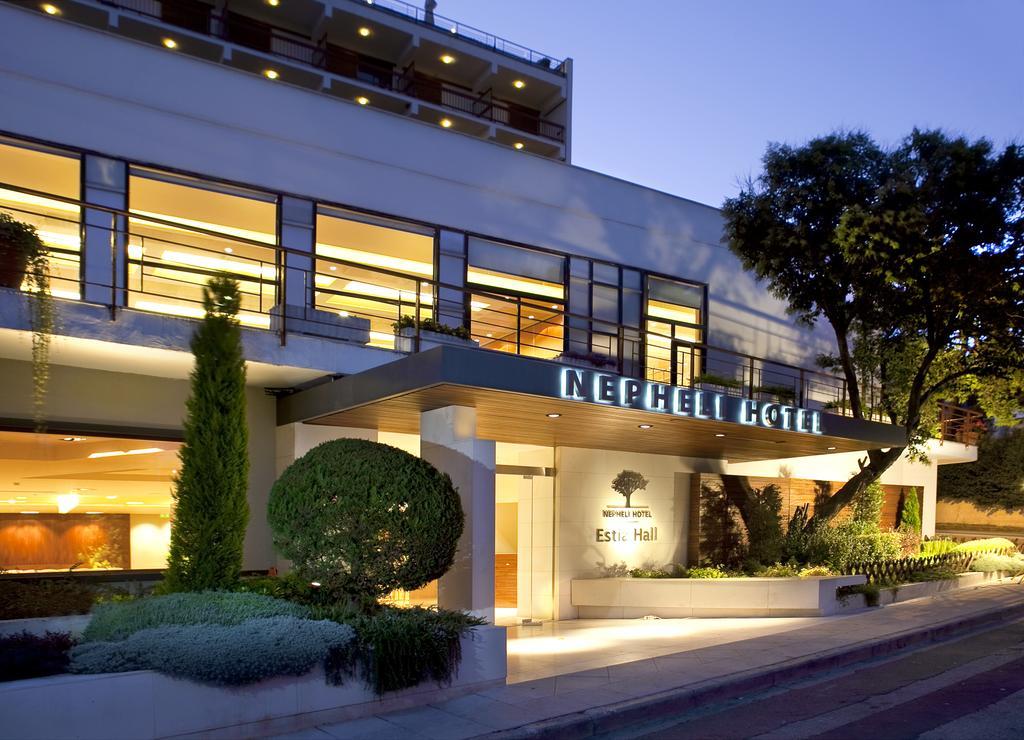 Nepheli Hotel Thessaloniki Exterior foto