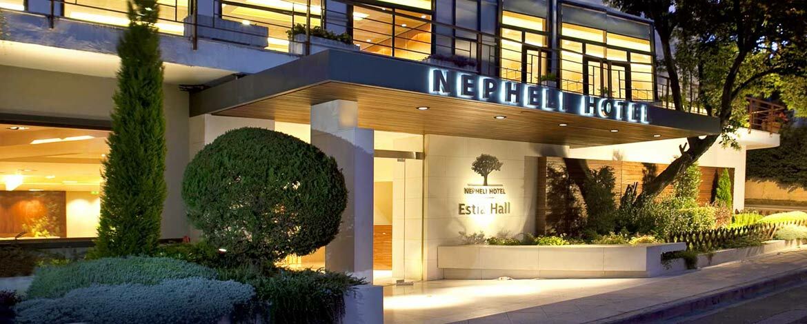 Nepheli Hotel Thessaloniki Exterior foto